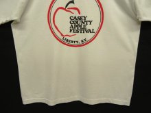 他の写真3: 90'S CASEY COUNTY APPLE FESTIVAL シングルステッチ 半袖 Tシャツ ホワイト USA製 (VINTAGE)