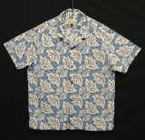 PATALOHA コットン 半袖 オープンカラーシャツ フローラル柄 (USED)