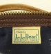 画像2: 80'S LL Bean キャンバス/レザー ダッフルバッグ ネイビー/オリーブ USA製 (VINTAGE) (2)