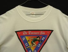 他の写真1: 90'S THE VANCOUVER SUN RUN シングルステッチ 両面プリント Tシャツ ホワイト カナダ製 (VINTAGE)