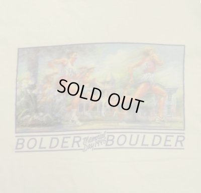 画像3: 90'S BOLDER BOULDER '95 シングルステッチ 半袖 Tシャツ ホワイト メキシコ製 (VINTAGE)