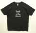 画像1: 90'S DON'T PANIC 両面プリント 半袖 Tシャツ ブラック (DEADSTOCK) (1)