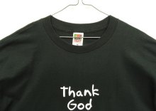 他の写真1: 90'S DON'T PANIC 両面プリント 半袖 Tシャツ ブラック (DEADSTOCK)