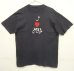 画像1: 80'S I LOVE JAZZ シングルステッチ 半袖 Tシャツ ダークネイビー USA製 (VINTAGE) (1)