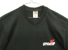 他の写真1: 90'S STOMP シングルステッチ 両面プリント 半袖 Tシャツ ブラック USA製 (VINTAGE)