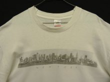 他の写真1: 90'S C.MESSINA "NEW YORK" シングルステッチ 半袖 Tシャツ ホワイト USA製 (VINTAGE)