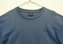 他の写真1: 90'S PATAGONIA "THE FITZROY SKYLINE" 黒タグ 両面プリント 半袖 Tシャツ ブルー USA製 (VINTAGE)