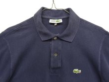 他の写真1: 70'S CHEMISE LACOSTE ポロシャツ ネイビー フランス製 (VINTAGE)