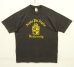 画像1: 80'S VELVA SHEEN "ALPHA PHI ALPHA" シングルステッチ 半袖 Tシャツ ブラック USA製 (VINTAGE) (1)