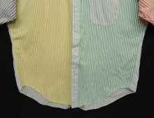 他の写真3: 90'S BROOKS BROTHERS "FUN SHIRT" ポプリン 半袖 BDシャツ クレイジーストライプ USA製 (VINTAGE)