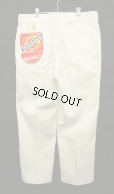 画像1: 80'S DICKIES 874 チビタグ ワークパンツ ホワイト W38L30 USA製 (DEADSTOCK)