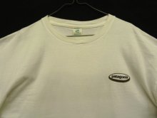 他の写真1: 90'S PATAGONIA オーバルロゴ バックプリント 半袖 Tシャツ ホワイト USA製 (VINTAGE)