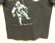 他の写真3: 90'S ALBERT EINSTEIN シングルステッチ 半袖 Tシャツ フェードブラック USA製 (VINTAGE)