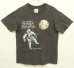 画像1: 90'S ALBERT EINSTEIN シングルステッチ 半袖 Tシャツ フェードブラック USA製 (VINTAGE) (1)