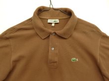 他の写真1: 70'S CHEMISE LACOSTE ポロシャツ ブラウン フランス製 (VINTAGE)