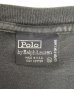 画像2: 90'S RALPH LAUREN "POLO SPORT" シングルステッチ 半袖 Tシャツ フェードブラック USA製 (VINTAGE) (2)