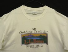 他の写真1: 90'S LL Bean "HARBORSIDE GRAPHICS" シングルステッチ 半袖 Tシャツ ホワイト USA製 (VINTAGE)