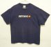 画像1: 00'S NIKE "JUST DO IT." ボックスロゴ 半袖 Tシャツ ネイビー (VINTAGE) (1)