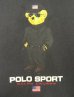 画像3: 90'S RALPH LAUREN "POLO SPORT" シングルステッチ 半袖 Tシャツ フェードブラック USA製 (VINTAGE) (3)