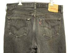 他の写真3: 90'S LEVIS 501 デニム ブラック USA製 W34L30 (VINTAGE)