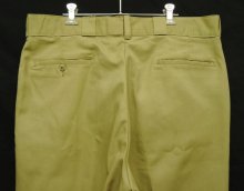 他の写真3: 70'S LL Bean "DICKIES製" 筆記体タグ ワークパンツ ベージュ TALONアルミジップ USA製 (VINTAGE)