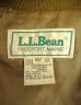 画像2: 90'S LL Bean 裏地付き レザー ドリズラージャケット ブラウン TALONジップ USA製 (VINTAGE) (2)