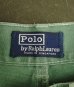 画像2: 90'S RALPH LAUREN ツープリーツ ダブルステッチ チノパンツ フェードグリーン (VINTAGE) (2)