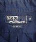 画像2: 90'S RALPH LAUREN レーヨン100% 長袖 シャツ ネイビー (VINTAGE) (2)