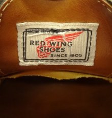 他の写真2: 80'S RED WING 101 "プリント羽タグ" レザー ポストマンシューズ ブラック USA製 (VINTAGE)