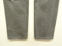 他の写真2: 80'S LEVIS 501 デニム 先染めブラック USA製 W30L32 (VINTAGE)