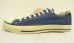 画像2: 90'S CONVERSE "ALL STAR LO" キャンバス スニーカー ネイビー USA製 (DEADSTOCK) (2)