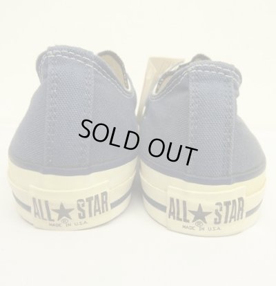 画像5: 90'S CONVERSE "ALL STAR LO" キャンバス スニーカー ネイビー USA製 (DEADSTOCK)