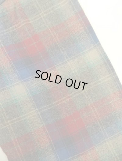 画像5: 70'S PENDLETON "BOARD SHIRT" ウール オープンカラーシャツ チェック柄 USA製 (VINTAGE)