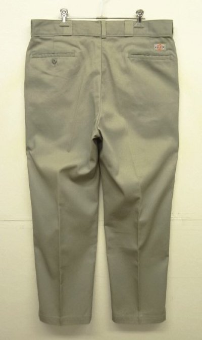 画像3: 90'S DICKIES 874 ワークパンツ グレー W38L30 USA製 (VINTAGE)