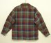 画像4: 70'S PENDLETON "BOARD SHIRT" ウール オープンカラーシャツ チェック柄 USA製 (VINTAGE) (4)