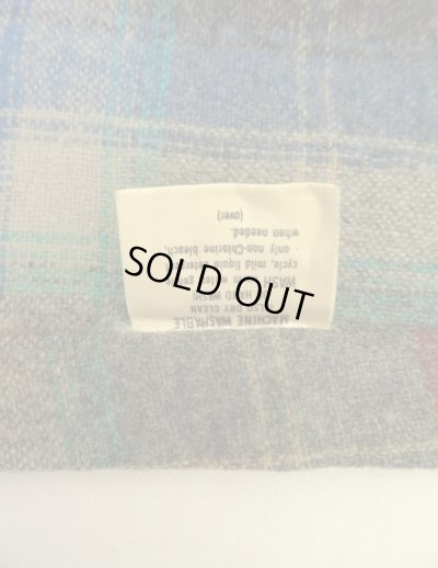 画像3: 70'S PENDLETON "BOARD SHIRT" ウール オープンカラーシャツ チェック柄 USA製 (VINTAGE)