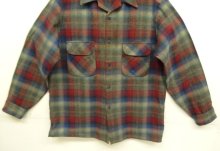 他の写真3: 70'S PENDLETON "BOARD SHIRT" ウール オープンカラーシャツ チェック柄 USA製 (VINTAGE)