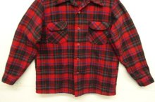 他の写真3: 70'S PENDLETON "BOARD SHIRT" ウール オープンカラーシャツ チェック柄 USA製 (VINTAGE)