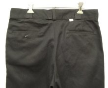 他の写真3: 80'S DICKIES 874 チビタグ ワークパンツ ブラック TALONジップ W34L30 USA製 (VINTAGE)