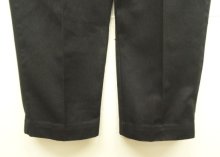 他の写真2: 80'S DICKIES 874 チビタグ ワークパンツ ブラック TALONジップ W34L30 USA製 (VINTAGE)