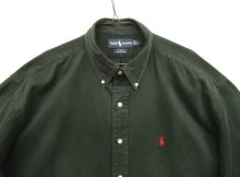 他の写真1: 90'S RALPH LAUREN "BLAKE" ツイル 長袖 BDシャツ ブラック (VINTAGE)