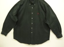 他の写真3: 90'S RALPH LAUREN "BLAKE" ツイル 長袖 BDシャツ ブラック (VINTAGE)