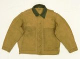 90'S C.C.FILSON 襟ウール ワックスコットン ショートジャケット カーキ USA製 (VINTAGE)