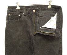 他の写真1: 90'S LEVIS 505 デニム ブラック USA製 W33L30 (VINTAGE)