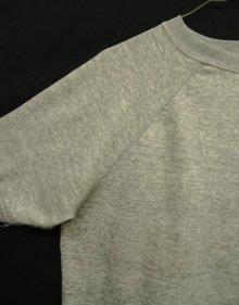 他の写真2: 80'S ULTRA FLEECE 220 by TULTEX ラグランスリーブ 半袖 スウェットシャツ ヘザーグレー USA製 (VINTAGE)