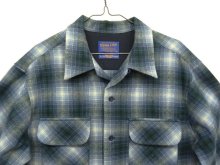 他の写真1: 90'S PENDLETON "BOARD SHIRT" ウール オープンカラーシャツ オンブレチェック メキシコ製 (DEADSTOCK)