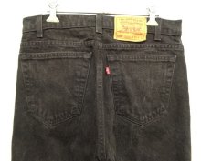 他の写真3: 90'S LEVIS 505 デニム ブラック USA製 W33L30 (VINTAGE)