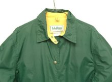 他の写真1: 80'S LL Bean チンスト付き ナイロン コーチジャケット ダークグリーン USA製 (VINTAGE)