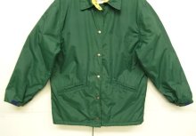 他の写真2: 80'S LL Bean チンスト付き ナイロン コーチジャケット ダークグリーン USA製 (VINTAGE)