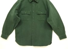 他の写真3: 00'S LL Bean シャモアクロス 長袖 シャツ ダークグリーン (VINTAGE)